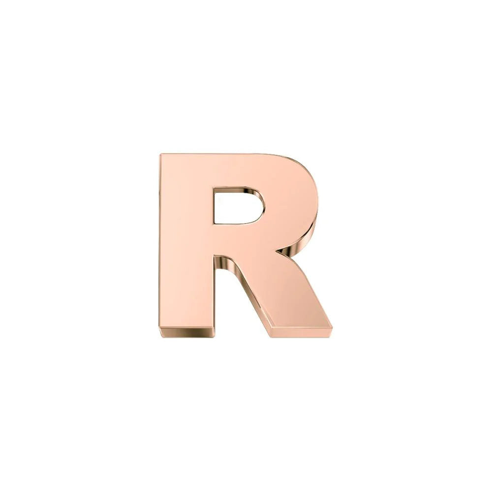 Elements Lettera R in Oro Rosa DCHFR9142