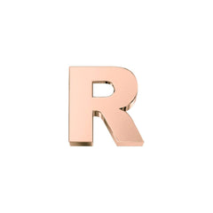 Elements Lettera R in Oro Rosa DCHFR9142