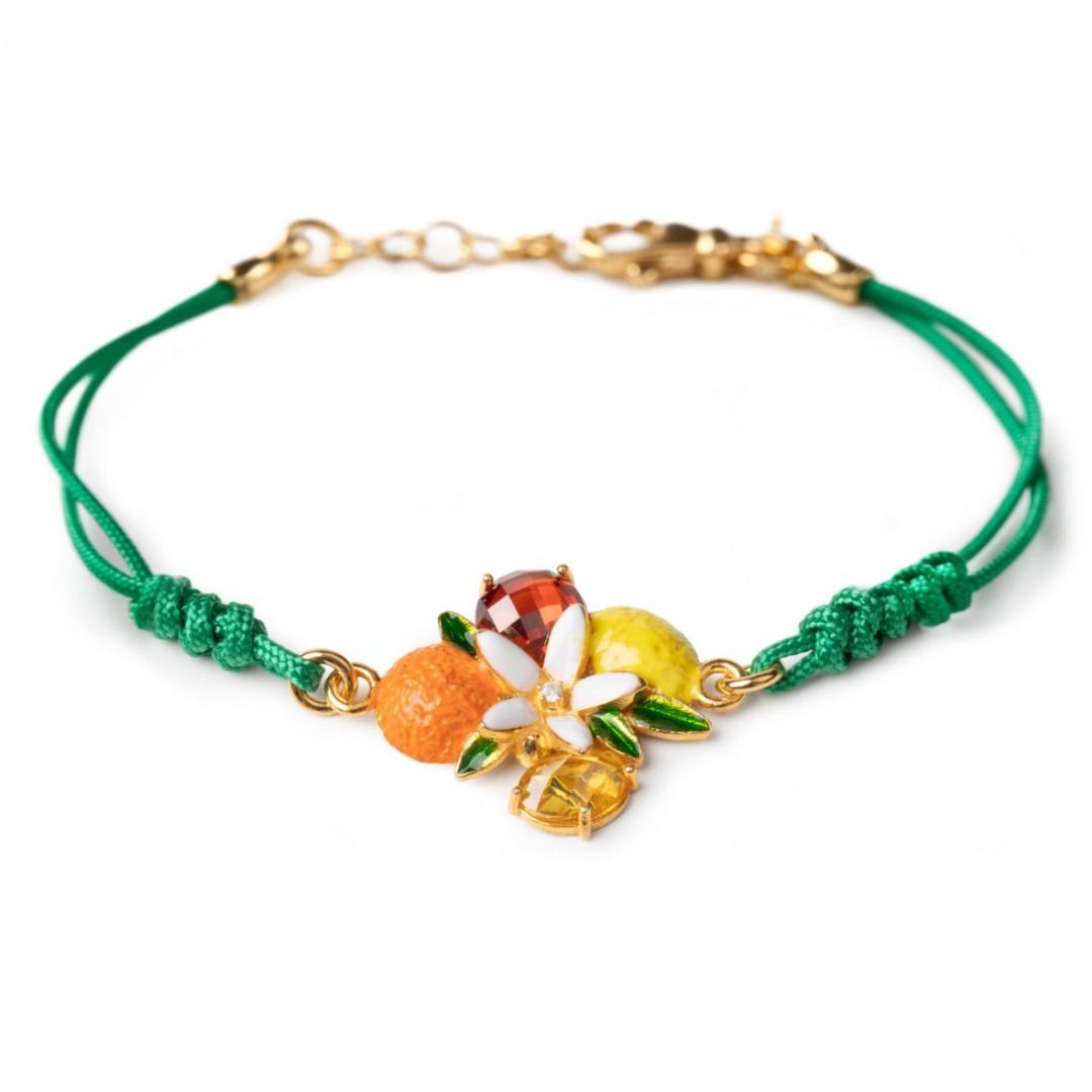 Isola Bella Bracelet with Citrus Fruits