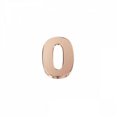 Charm Elements Numero 0 in Oro Rosa DCHF3332N0