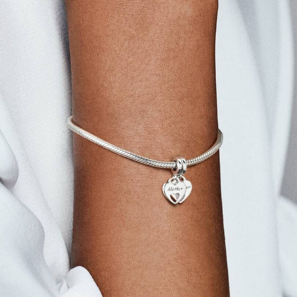 Charm Pandora Pendente Cuori Mamma E Figlia Divisibile 799187C01