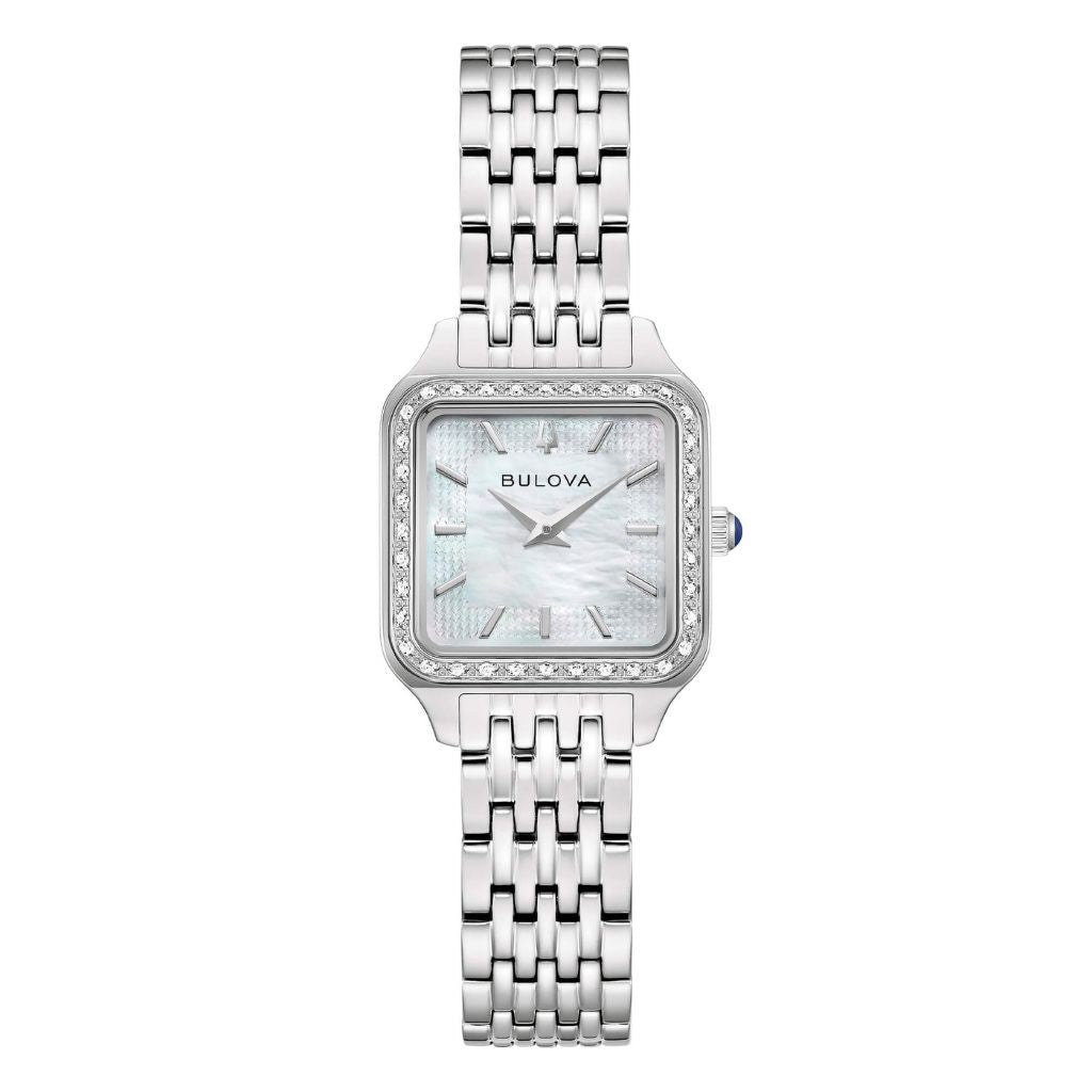Orologio Bulova Donna Sutton Square Bianco 96R256