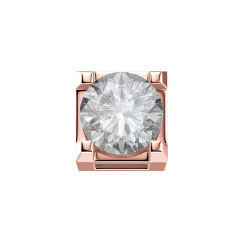 Elements Griffe in Oro Rosa e Diamante 0.05 ct