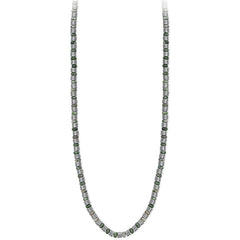 Collar de acero rodante para hombre de 2 joyas