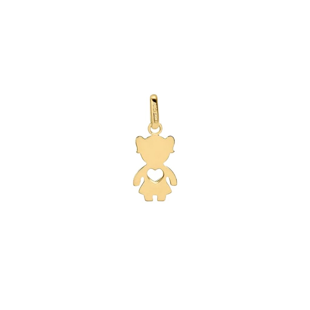 Stroili Bimba Poème Yellow Gold 9 KT Pendant 1429261