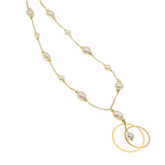 Collana Koliè in Argento con Perle CL ARJESS 081