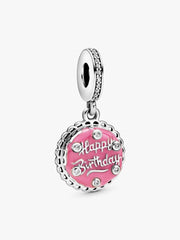 Charm Pandora Pendente Torta Di Compleanno Rosa 798888C01