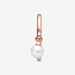 Pandora Style Icon Rosé Ring with Pearl 187525P