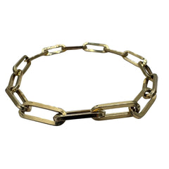 18KT Yellow Gold Chain Bracelet