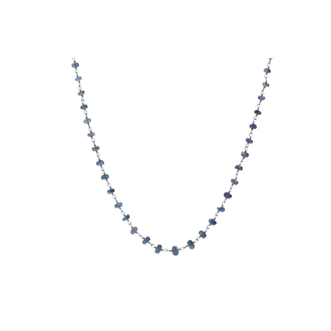 Collana Albert M. Con Zaffiro Indiano WSOX00131.SAP