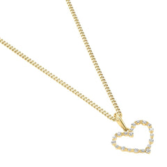 Ciondolo Stroili Cuore Poème Oro Giallo 9 KT Cubic Zirconia 1429089