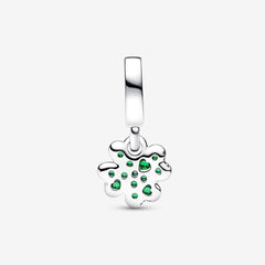 Pandora Small Green Four-Leaf Clover Pendant Charm