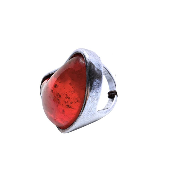 Anello Ciclon con Murano Rosso 152507-58