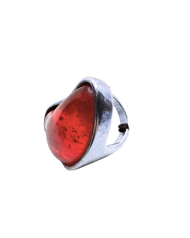 Anello Ciclon con Murano Rosso