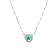 Collana Amen Dolce Cuore in Argento 925 -