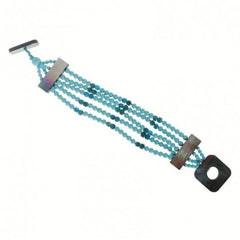 Bracciale Rajola Irene con Amazzonite e Giada 54-689-218