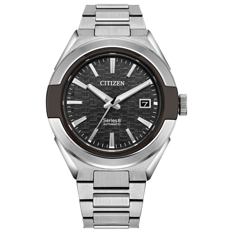Citizen Men's Series 8 870 Automatic Black Dial Watch