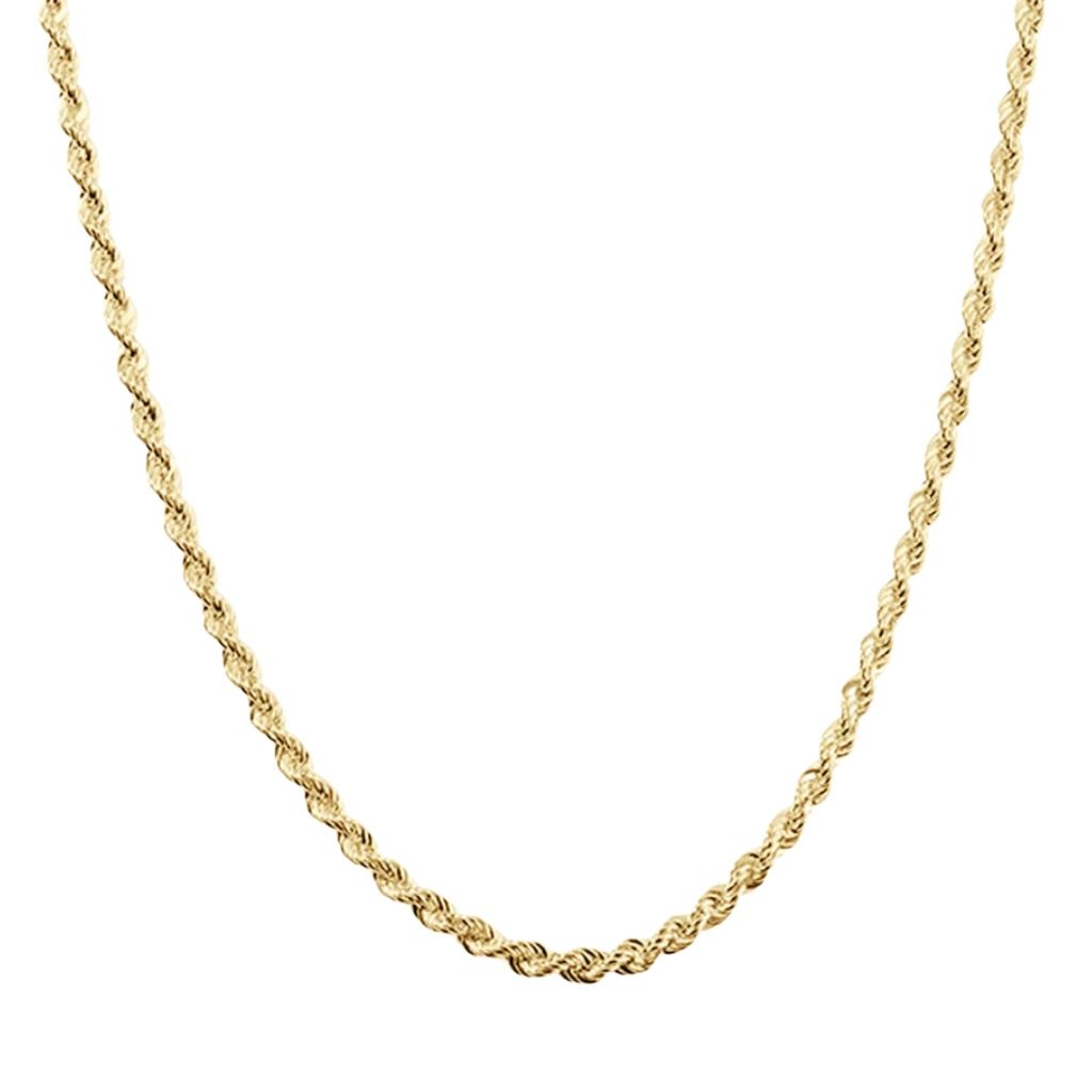 Stroili Colette 9 KT Yellow Gold Rope Chain 1435195