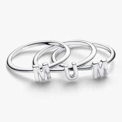 Pandora "Mum" Split Ring 194458C01