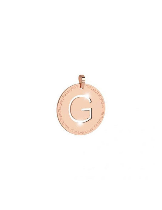 Rebecca Charm Mi Alfabeto Inicial Letra G Grande Rosa