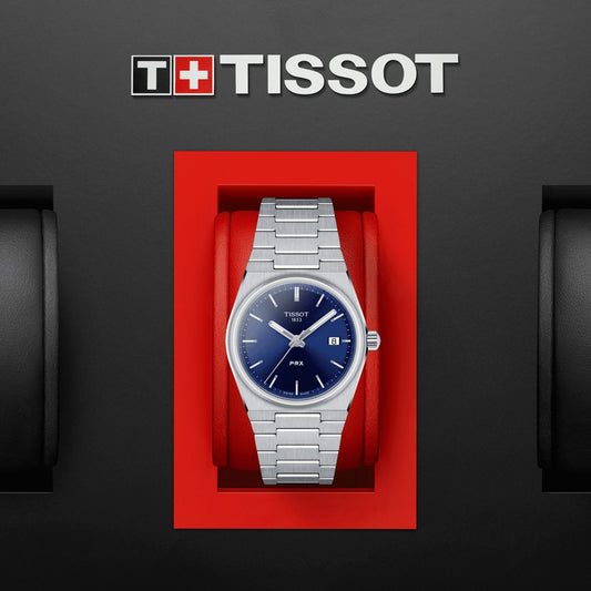 Orologio Tissot PRX 35 mm con Quadrante Blu