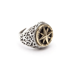 Anillo Rosa de los Vientos Portonovo