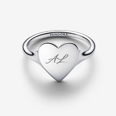 Anello Pandora Cuore Da Incidere 193988C00