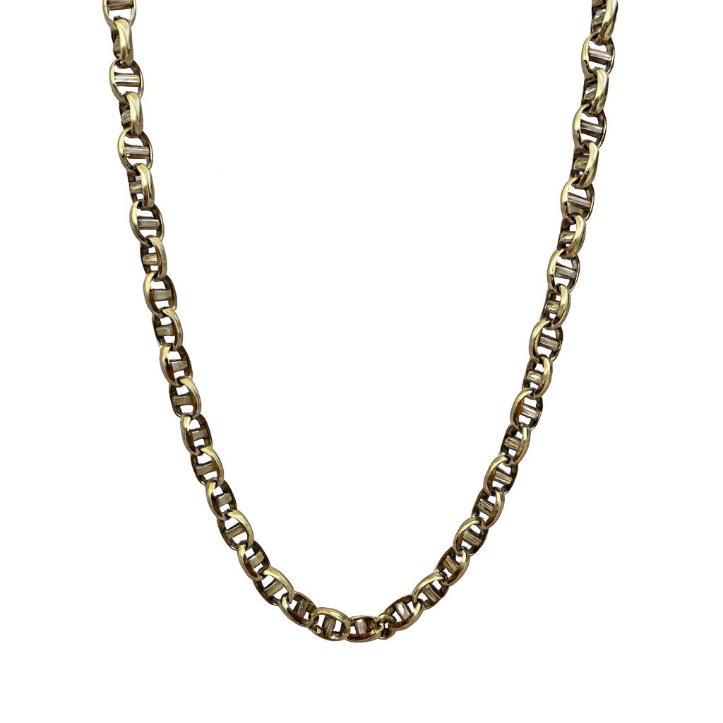 Men's 18KT Yellow Gold Sailor's Mesh Necklace