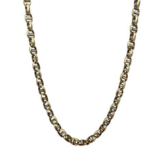 Men's 18KT Yellow Gold Sailor's Mesh Necklace