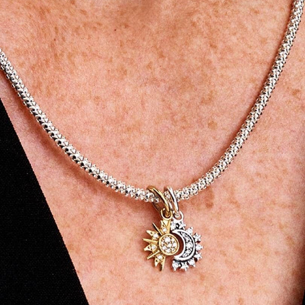 Charm Pandora Pendente Sole E Luna Divisibile 763585C01