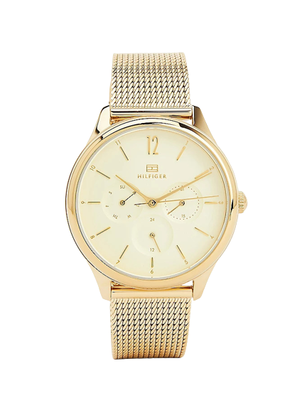 Orologio da donna Tommy Hilfiger con quadrante color champagne