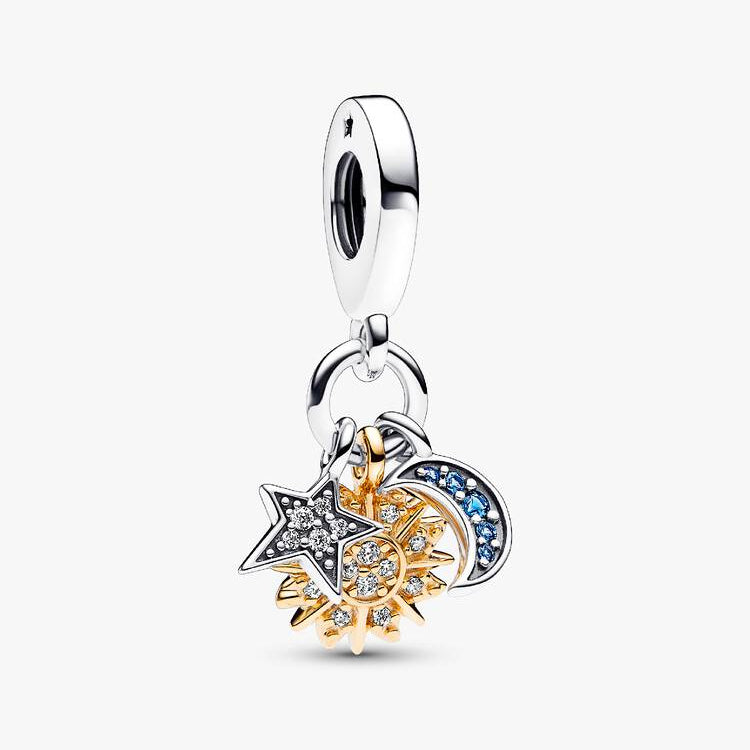 Charm Pandora Pendente Stella, Sole E Luna 762676C01