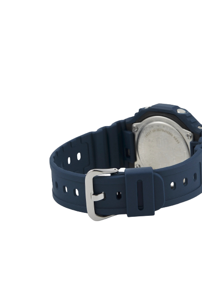 G-Shock Analog Digital Watch with Blue Octagonal Case