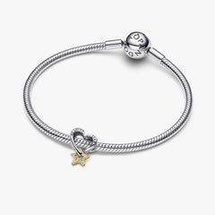 Charm Pandora Openwork Cuore E Stella 2My Lucky Star" 763513C00