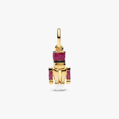 Pandora Nutcracker Pendant Charm 14K Yellow Gold Plating
