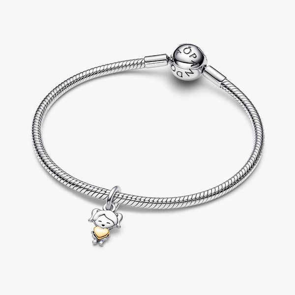 Pandora Happy Girl Pendant Charm 763601C00