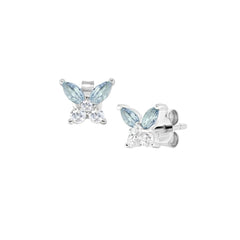 Amen Petals lobe earrings in 925 Silver -