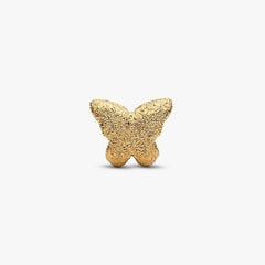 Mini Charm Pandora Farfalla Effetto Diamantato Rifinito In Oro 764046C00