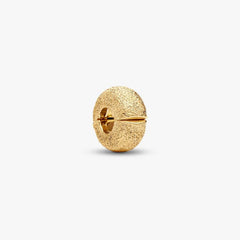 Mini Clip Pandora Effetto Diamantato Placcata Oro Giallo 14 KT 764771C00