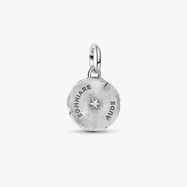 Charm Pandora Medallion Farfalla "Somniare Aude" 764803C01