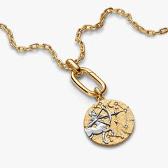 Charm Pandora Medallion XL Sagittario "Vivere Est Audere" 764995C01