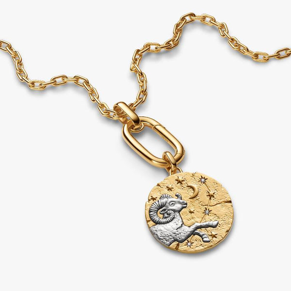 Charm Pandora Medallion XL Ariete "Acta Non Verba" 764997C01
