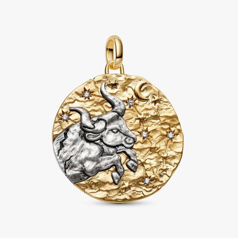 Charm Pandora Medallion XL Toro "Fortitudo Animi" 764998C01
