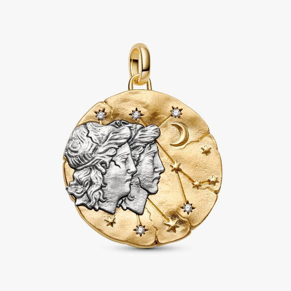 Charm Pandora Medallion XL Gemelli "Sapere Aude" 765002C01