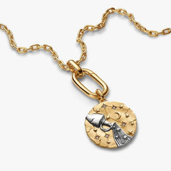 Charm Pandora Medallion XL Acquario "Omnia Mutantur" 765004C01
