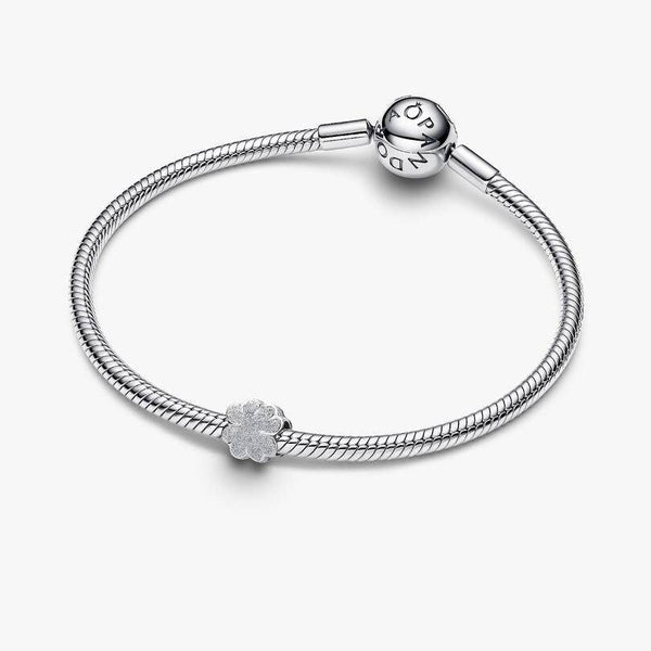 Mini Charm Pandora Quadrifoglio Effetto Diamantato 794047C00
