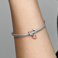 Pandora Openwork Infinity Heart Charm "Family Is Love"