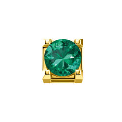 Elements Griffe in Oro Giallo e Smeraldo 0.05 ct ECE10344
