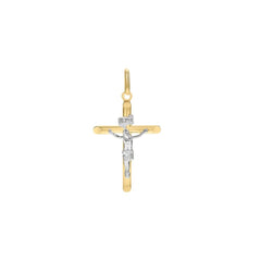 Ciondolo Stroili Croce Holy Oro Bicolore 9 KT 1415836