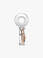 Pandora Charm Pendant Heart and Pink Infinity